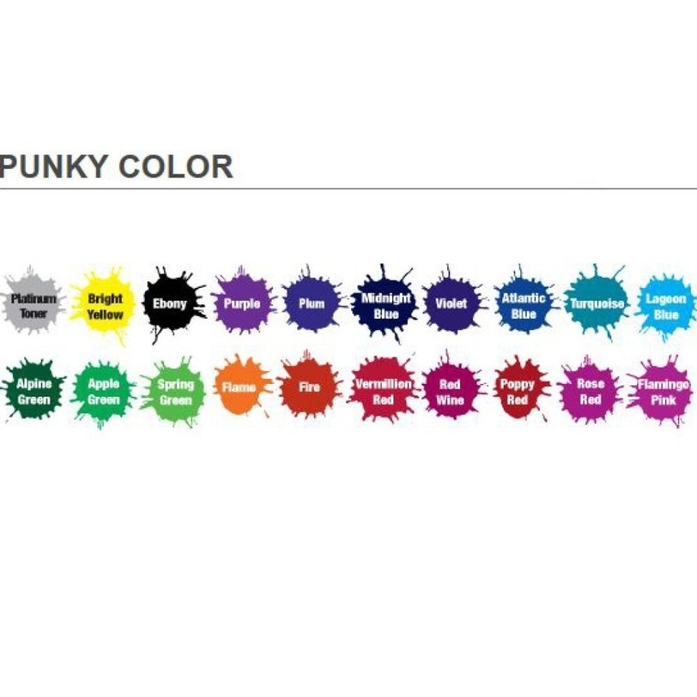 ANY 3 PUNKY COLOR HAIR DYE SEE DESCRIPTION FOR WHAT IS IN STOCK